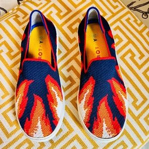 Rothy’s Kids Sneakers with Flames